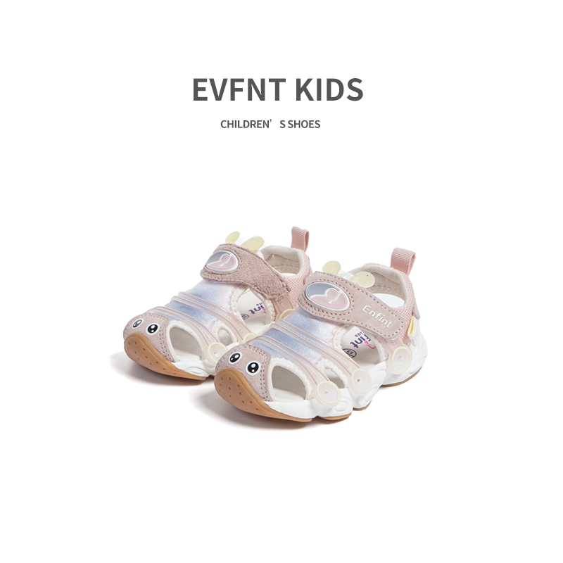 EVFNT Sandalias de verano 1.5-3 años Zapatos con función de salud para bebés 215171