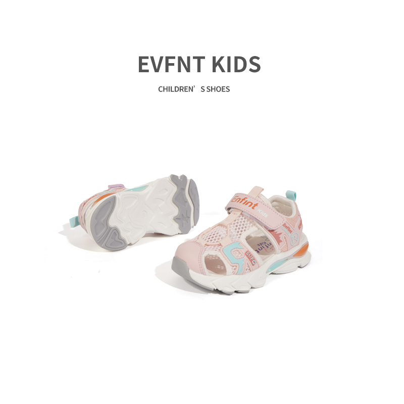 EVFNT Sandalias de verano 1.5-3 años Zapatos con función de salud para bebés 215121